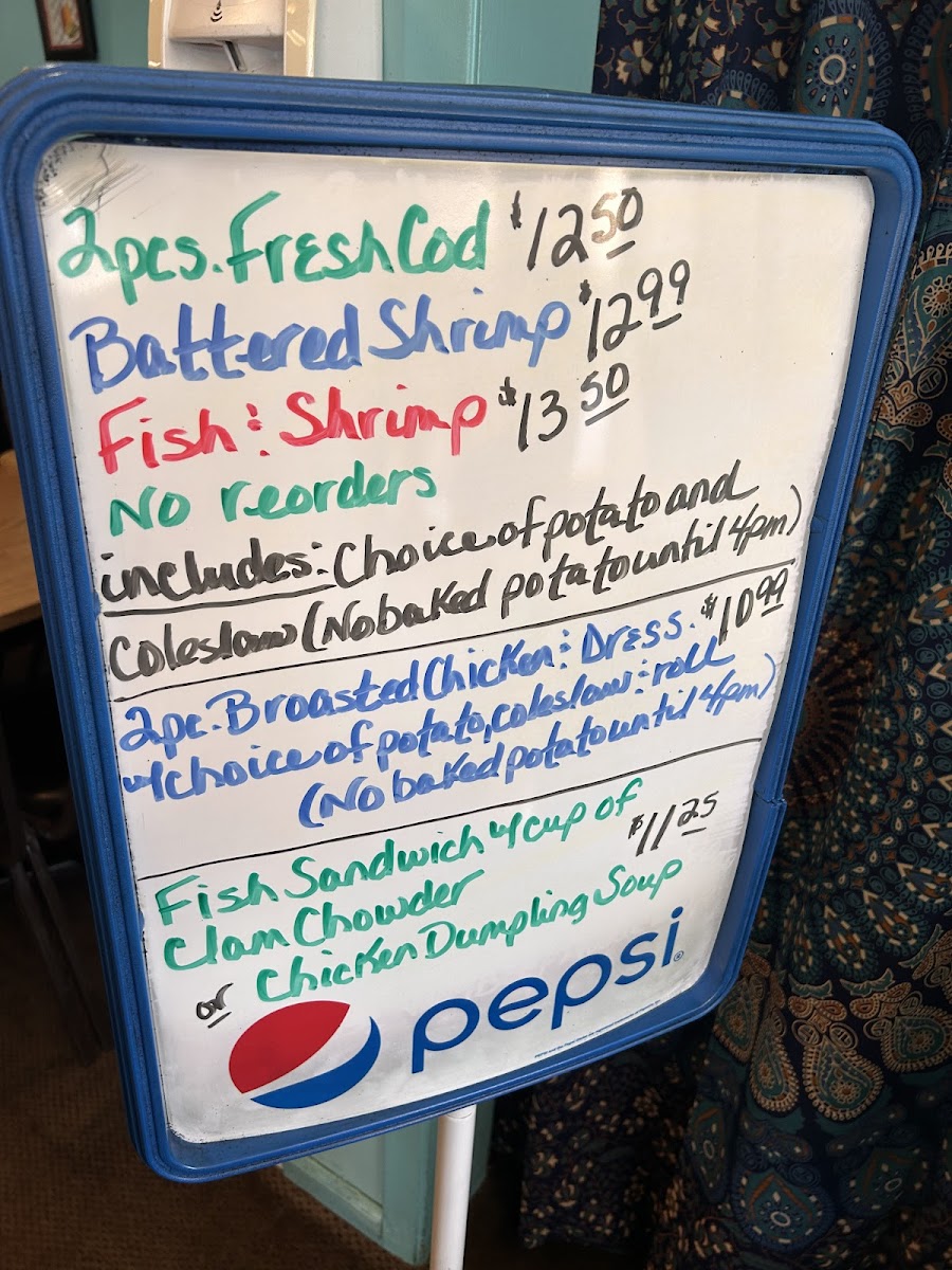 Del's Cafe Menu - Image 6